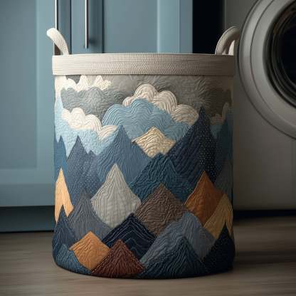 Forest Quilted Laundry Basket GFTOYC53