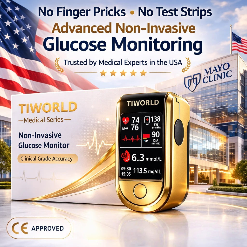 🔥Final 3 Hours: 70% OFF🏆Develops Newly Launched Non-Invasive Smart Glucose Meter✅ADA Approved