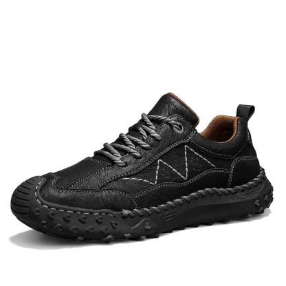 ⏰ 50% off -Men's handmade genuine leather non-slip orthopedic shoes