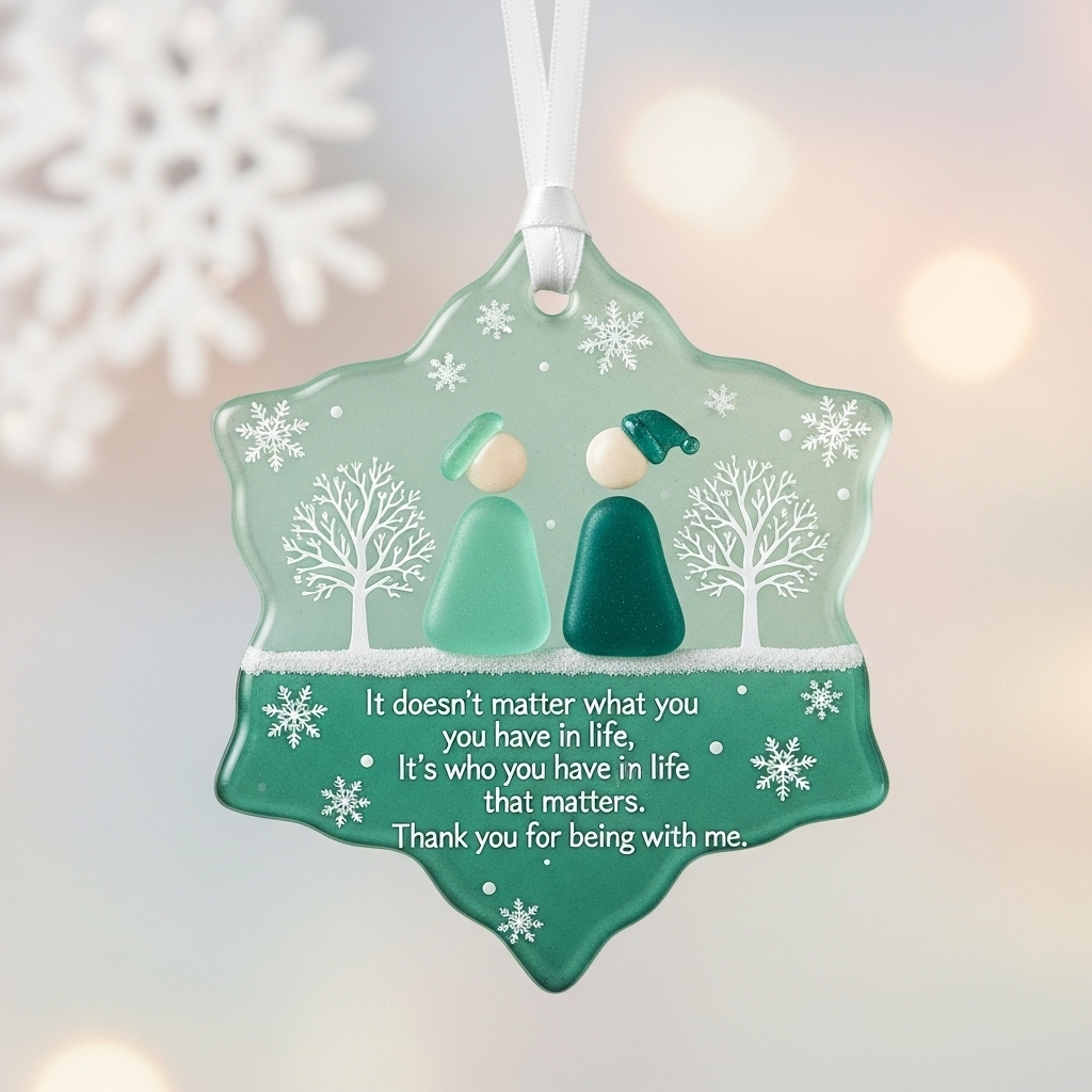 🌊💖 Ocean Memories Glass Keepsake