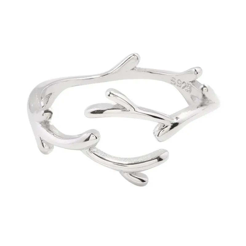 Sterling Silver Branch Ring