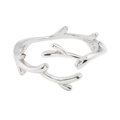 Sterling Silver Branch Ring