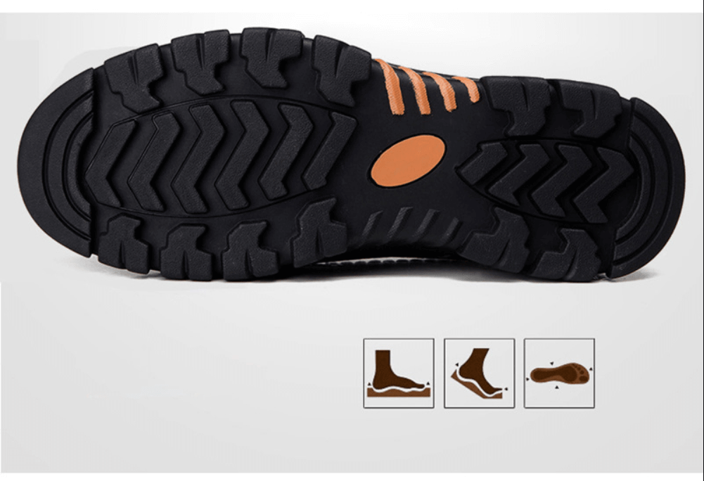 ⏰Limited Time Offer--40% OFF 🎉 Mens Waterproof Non Slip Soft Insole Genuine Leather Shoes