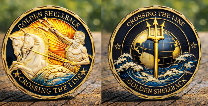 🏆Flash Sale 60% OFF - Shellback Crossing the Line Commemorative Coin