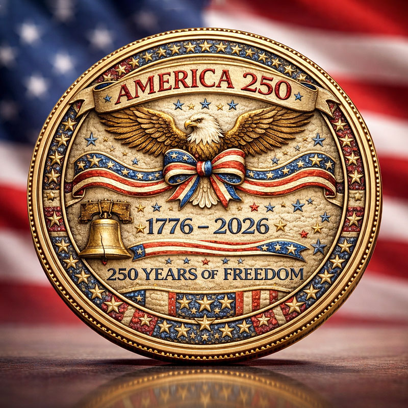 Freedom & E Pluribus Unum Commemorative Coin