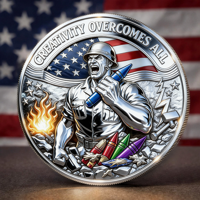 Patriotic Veterans Commemorative Coin