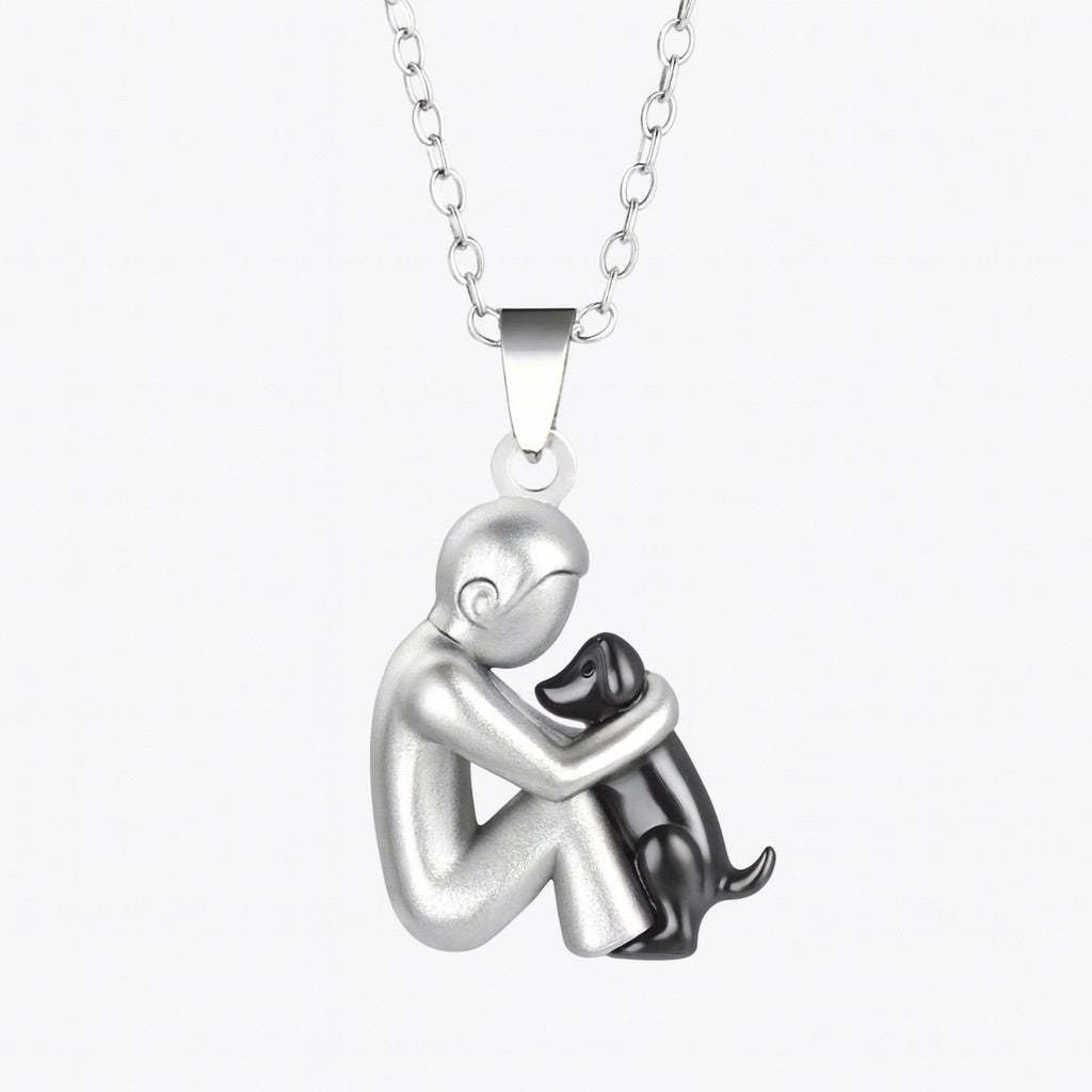 Hug Pendant Necklace