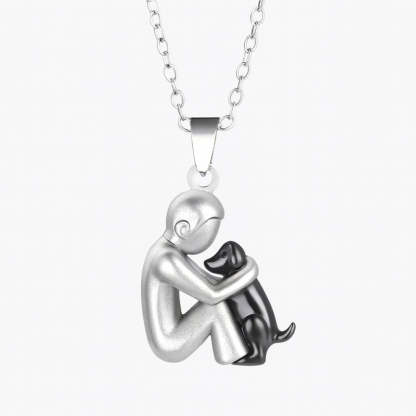 Hug Pendant Necklace