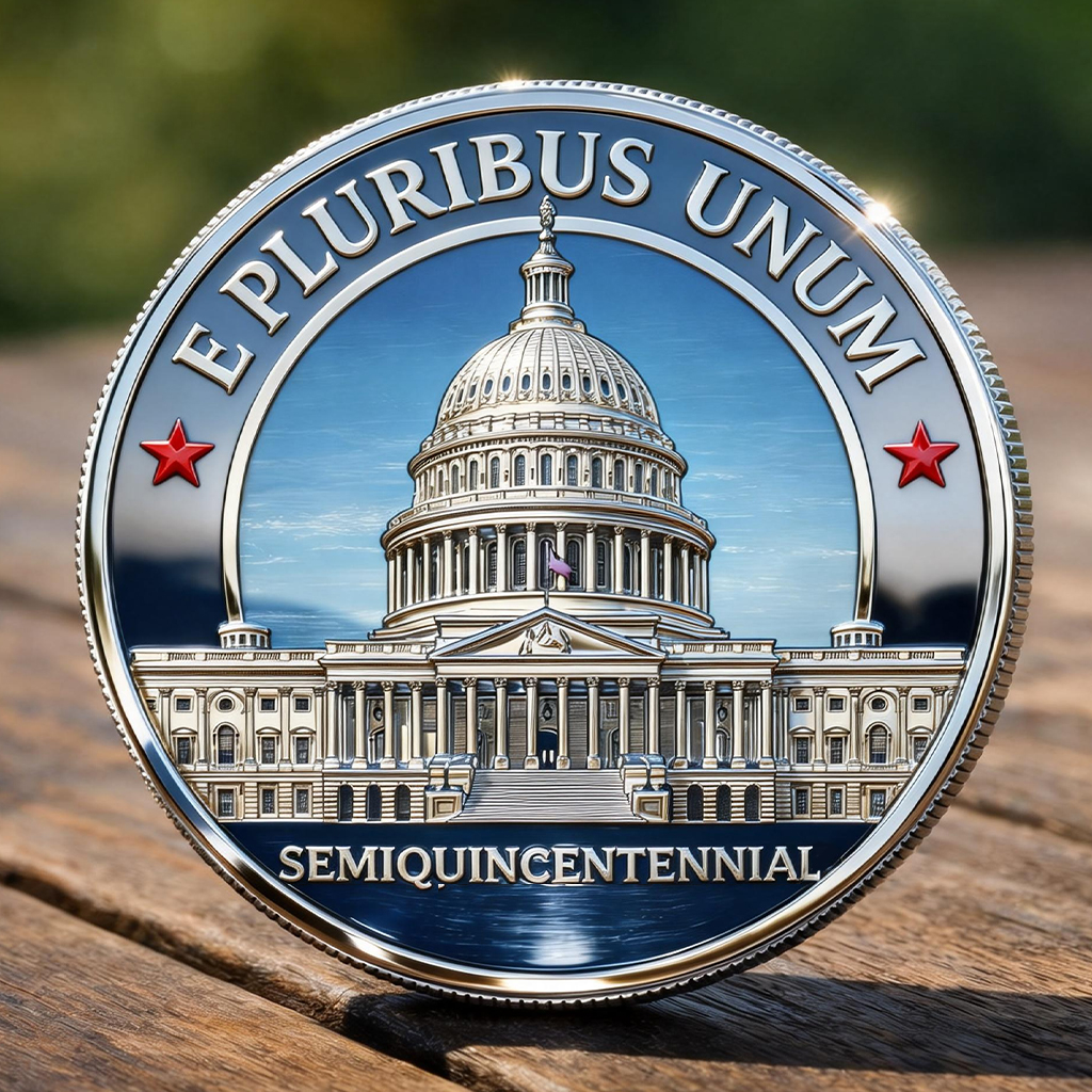 America 250th Anniversary Commemorative Coin