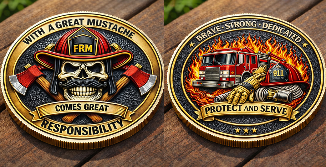 🏆Flash Sale 60% OFF - Firefighter Pride Coin