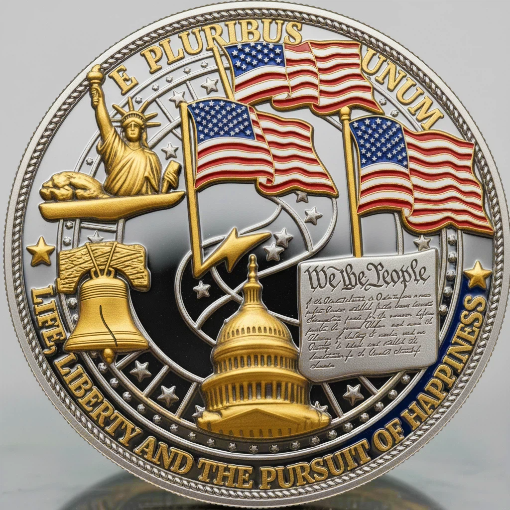 🏆Flash Sale 60% OFF - United States 250th Anniversary Commemorative Coin - Semiquincentennial Edition 🦅🇺🇸