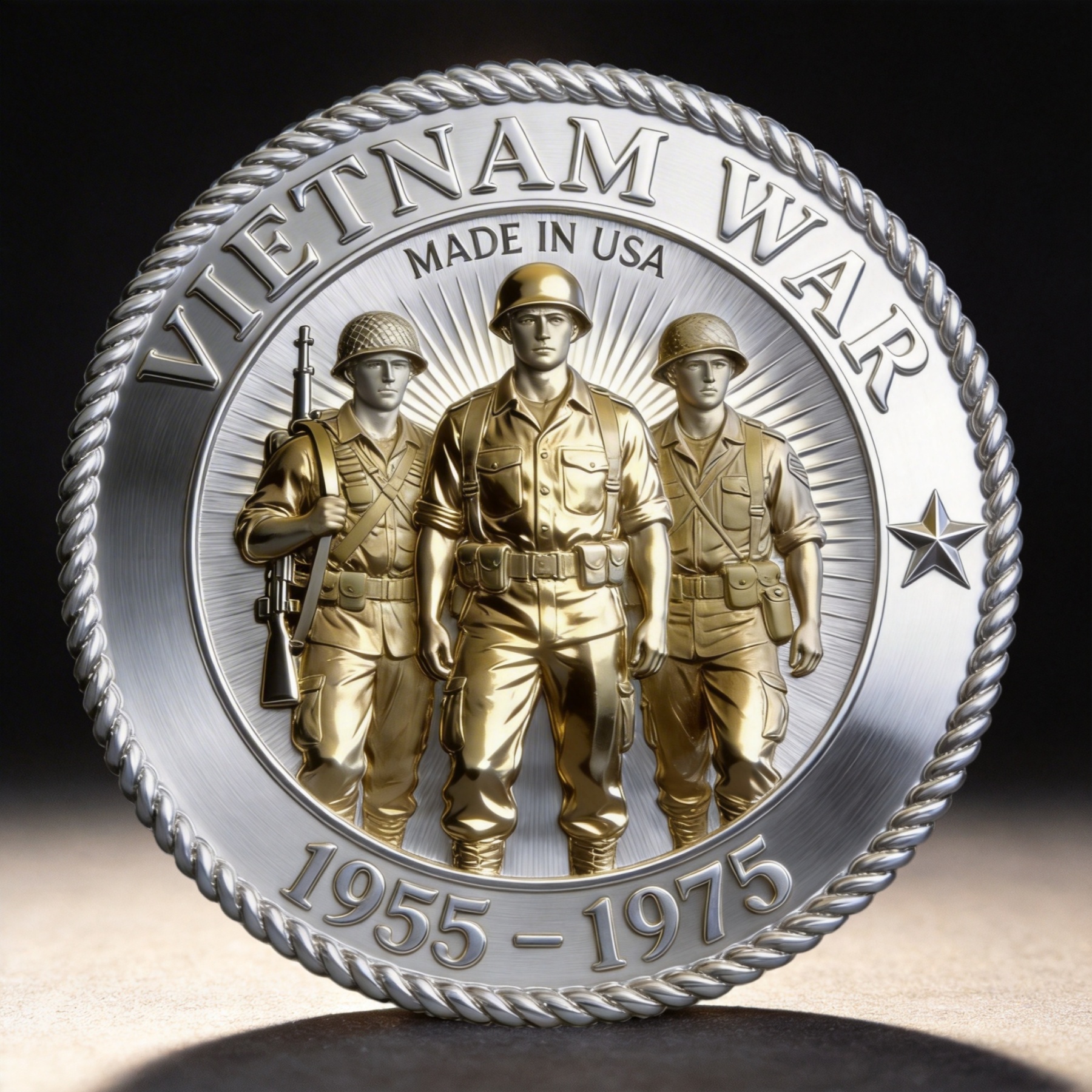 🏆Flash Sale 60% OFF - Vietnam War Veterans Commemorative Coin (1955–1975)