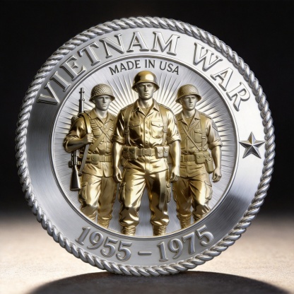 🏆Flash Sale 60% OFF - Vietnam War Veterans Commemorative Coin (1955–1975)