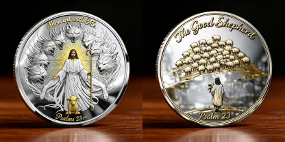 🏆Flash Sale 60% OFF - 🙏“Thou Art With Me” Faith Commemorative Coin
