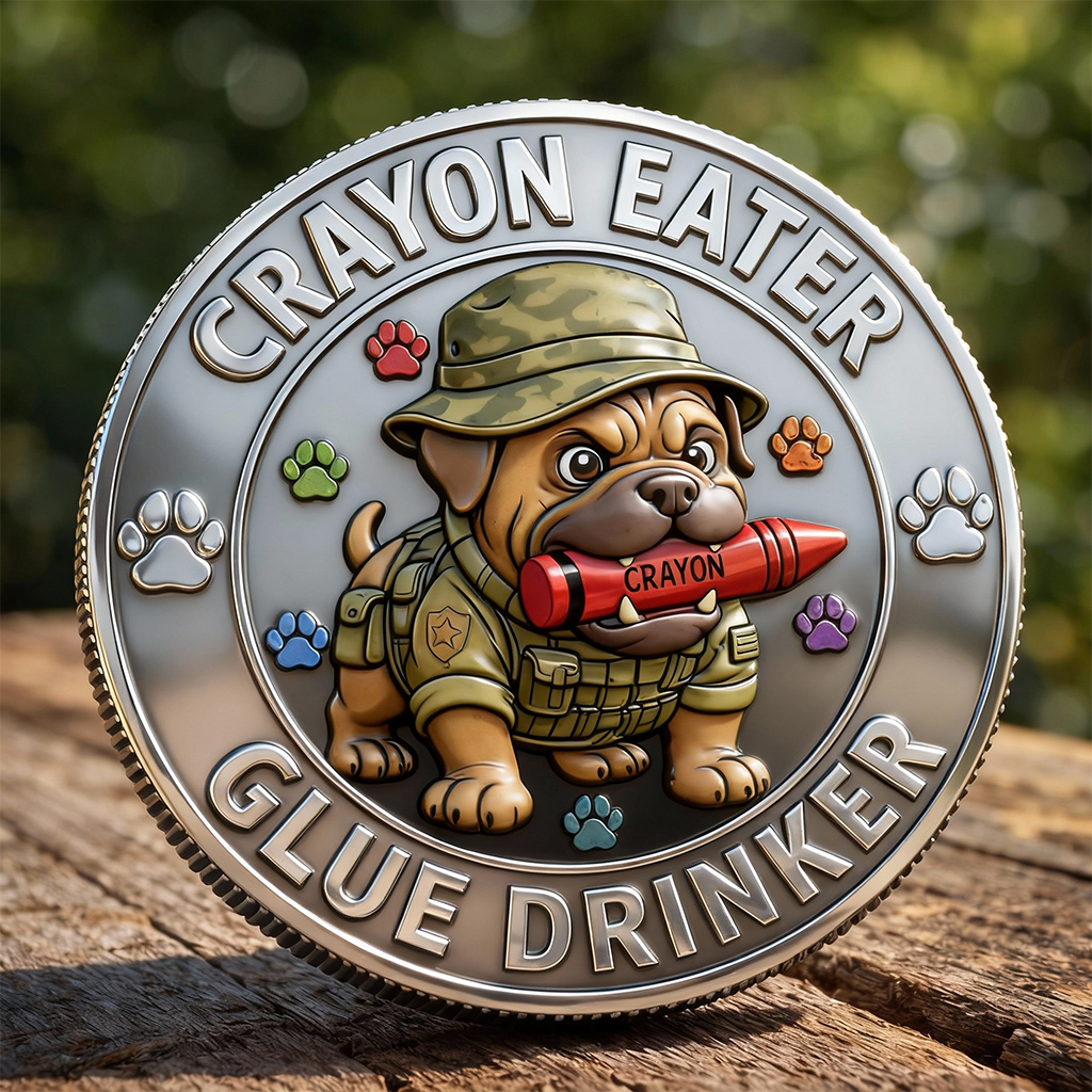 Crayon Eater Challenge Coin