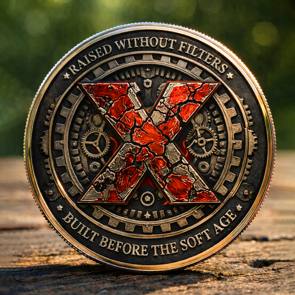 Generation X Commemorative Challenge Coin