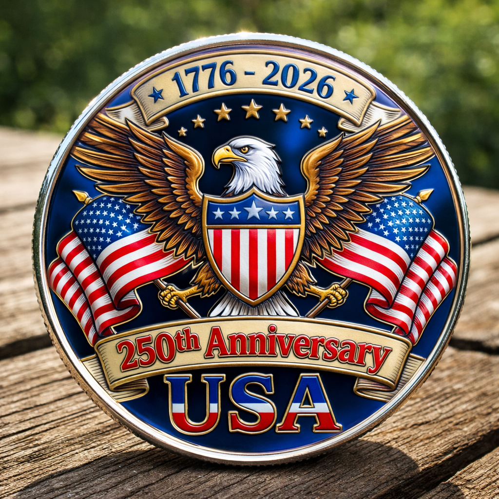 🏆Flash Sale 60% OFF -American Freedom 250th Anniversary Commemorative Coin