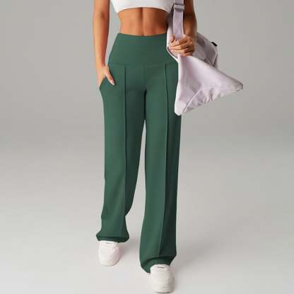 💕Women's Plain Loose Straight Leg Pants