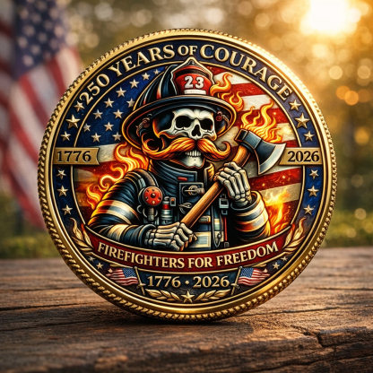 🏆Flash Sale 60% OFF - American Firefighters 250th Anniversary Commemorative Coin