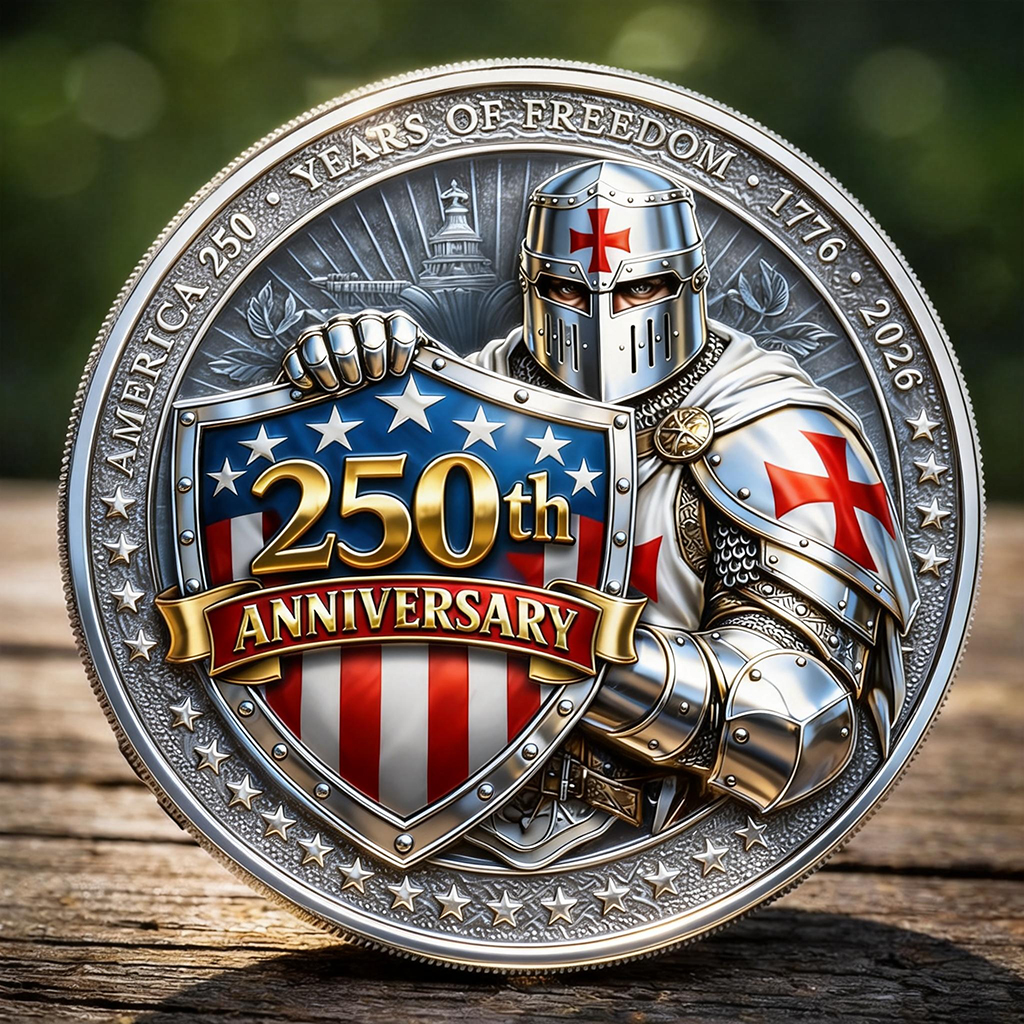 America 250th Anniversary Commemorative Coin (1776–2026)