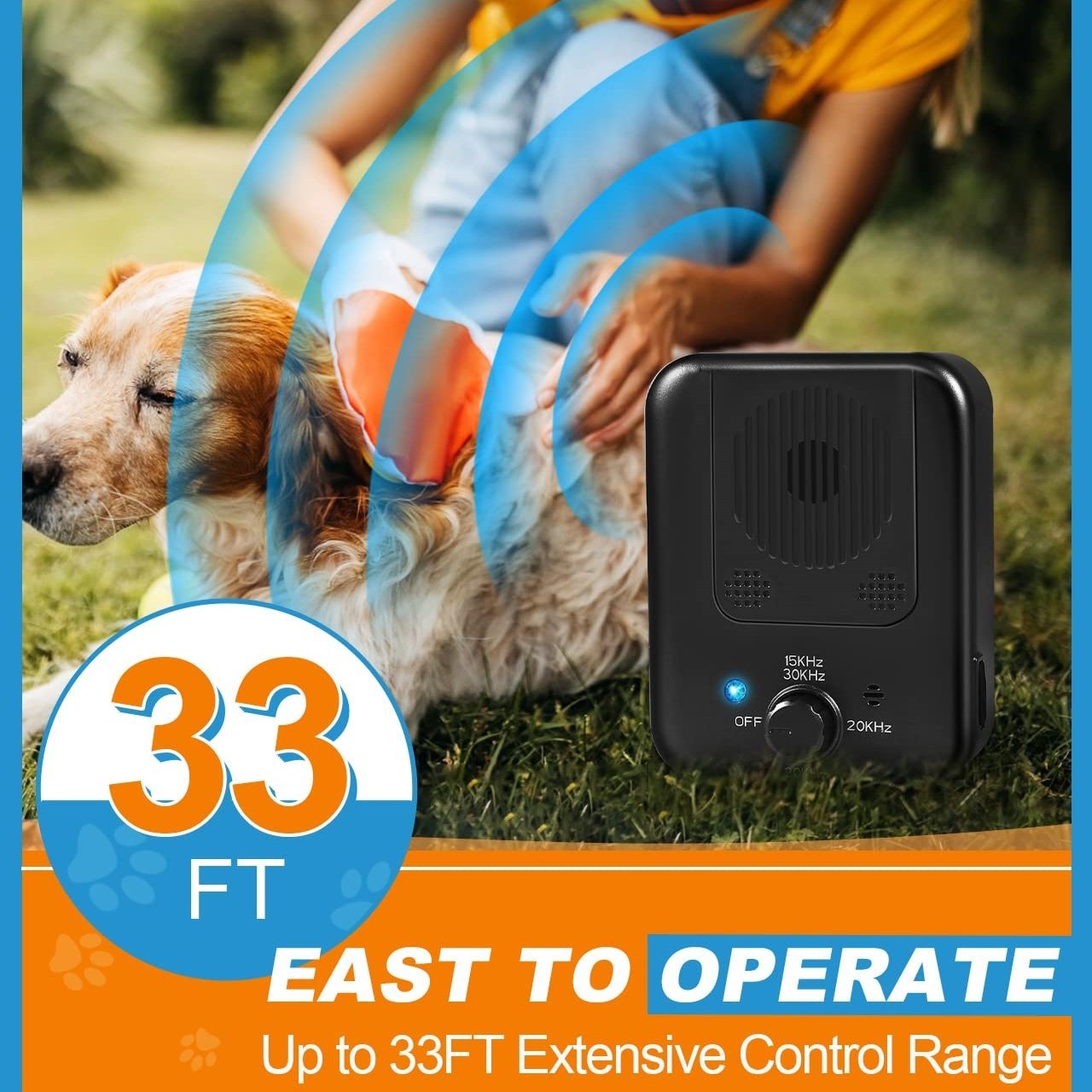 Ultrasonic Dog Barking Control Device