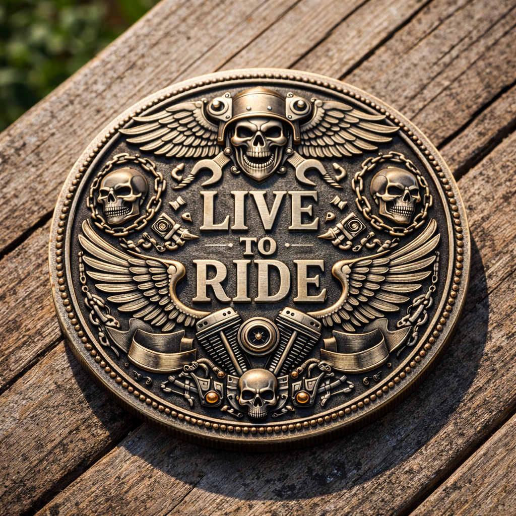 🏆Flash Sale 60% OFF - Born to Ride Coin