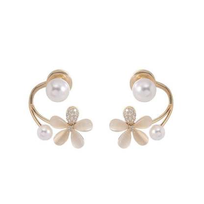 (🌸New Spring)Elegant Flower Stud Earrings