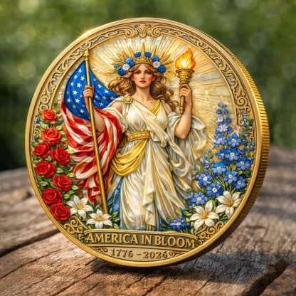 🏆Flash Sale 60% OFF - America in Bloom 250th Anniversary Commemorative Coin