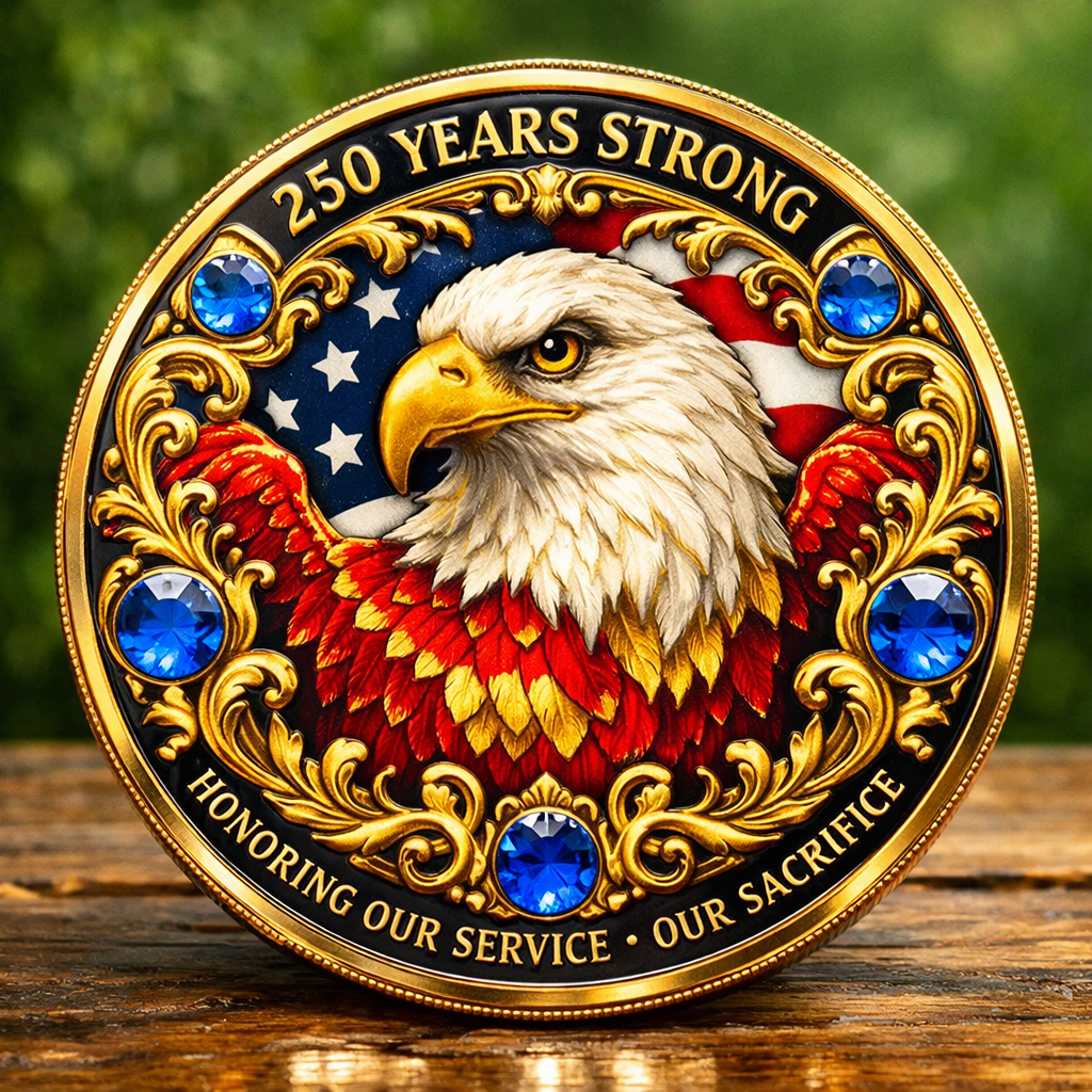 🏆Flash Sale 60% OFF - U.S. Semiquincentennial Bald Eagle Patriotic Coin