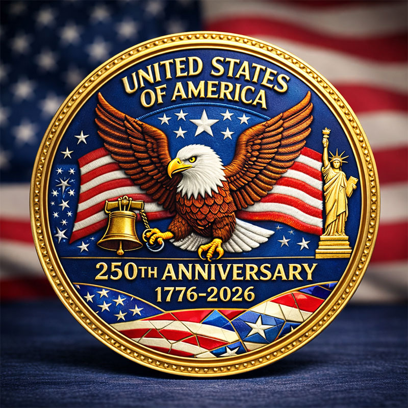 United States 250th Anniversary Commemorative Coin