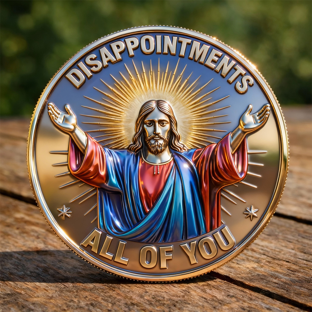 “Disappointments – All of You” Humanity Commemorative Coin