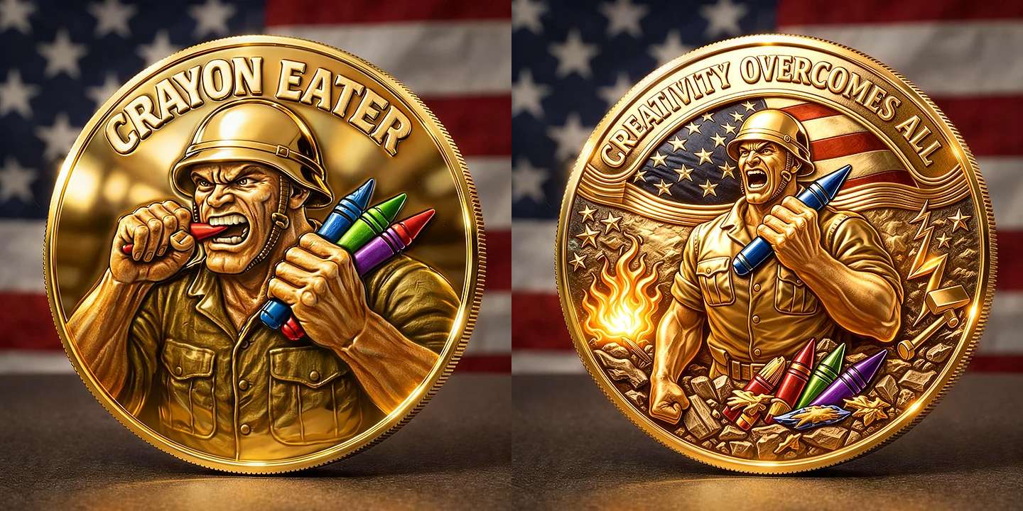 Patriotic Veterans Commemorative Coin