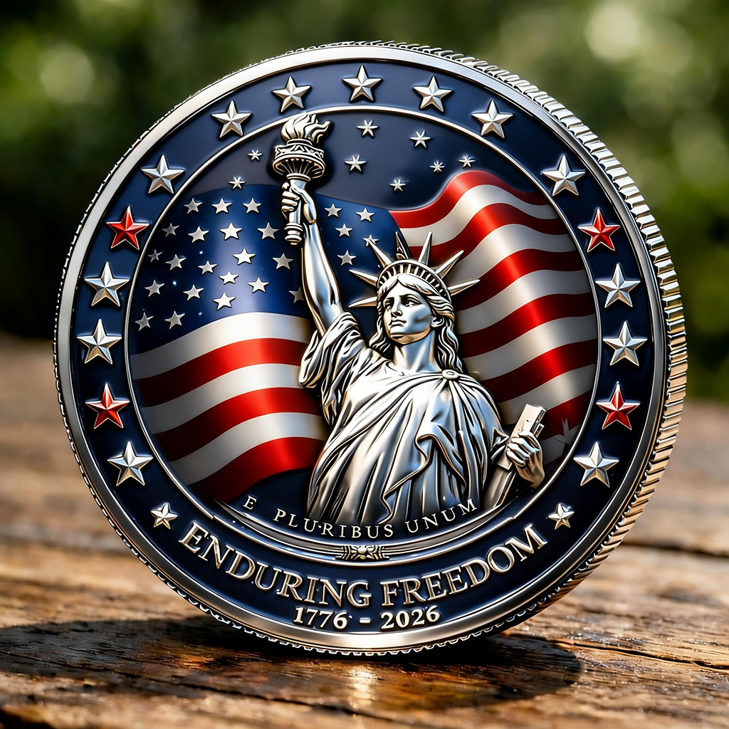 America’s 250th Anniversary Commemorative Coin (1776–2026)