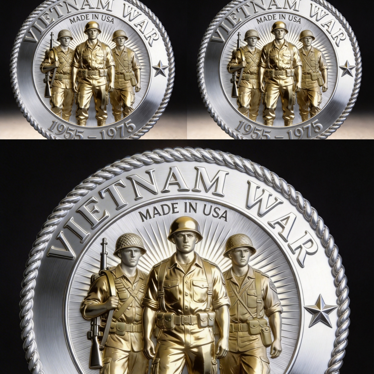🏆Flash Sale 60% OFF - Vietnam War Veterans Commemorative Coin (1955–1975)