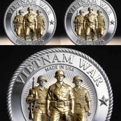 🏆Flash Sale 60% OFF - Vietnam War Veterans Commemorative Coin (1955–1975)