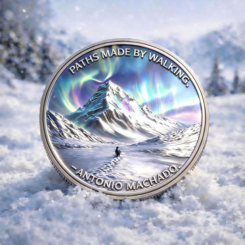 Paths Are Made by Walking But Why Commemorative Coin