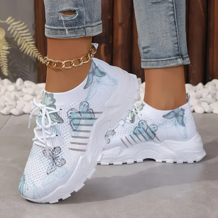 🔥LAST DAY PROMOTION 70% OFF - Women's Butterfly Pattern Sneakers