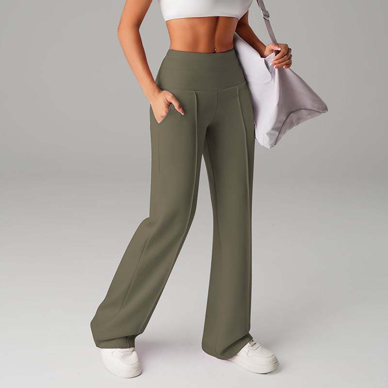 💕Women's Plain Loose Straight Leg Pants