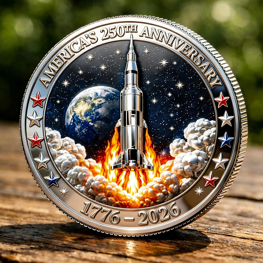 America’s 250th Anniversary Commemorative Coin (1776–2026)