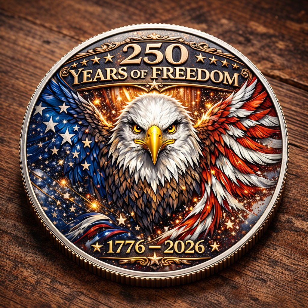 🏆Flash Sale 60% OFF - U.S 250th Anniversary Freedom Coin
