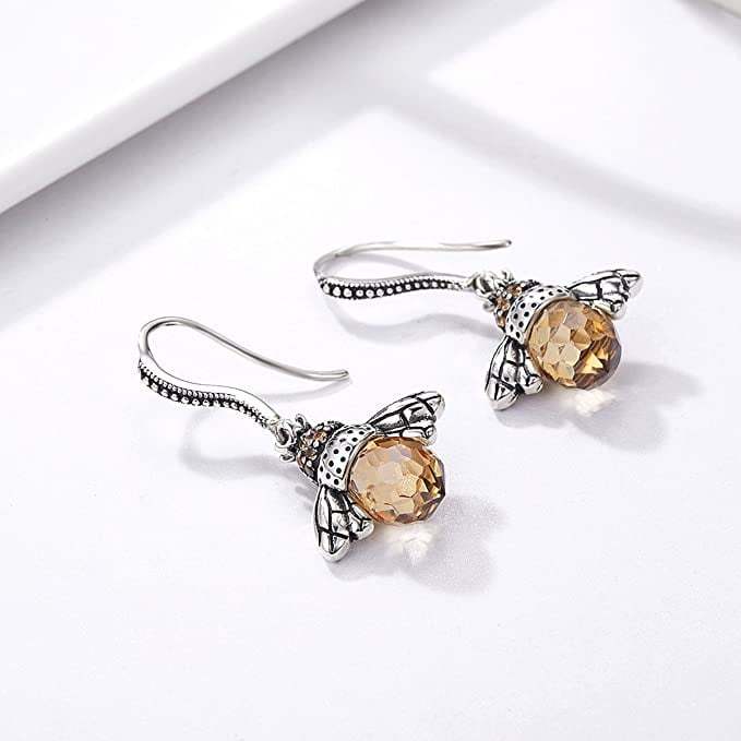 🔥Sterling Silver "Dancing Bee" Earrings