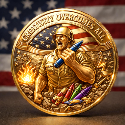 Patriotic Veterans Commemorative Coin
