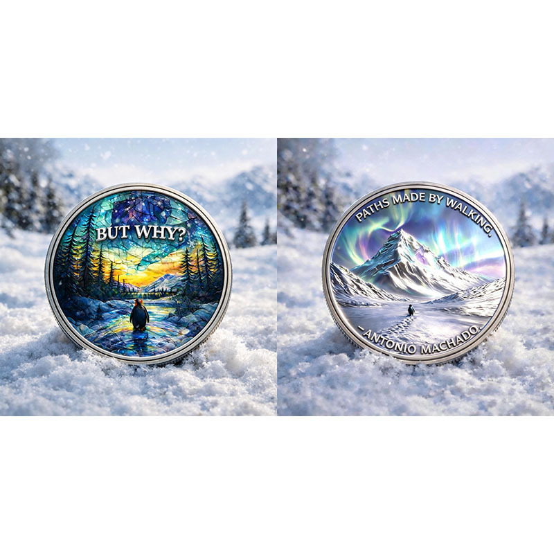 Paths Are Made by Walking But Why Commemorative Coin