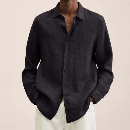 🔥2026 Men's Cotton Linen Long-Sleeve Shirt