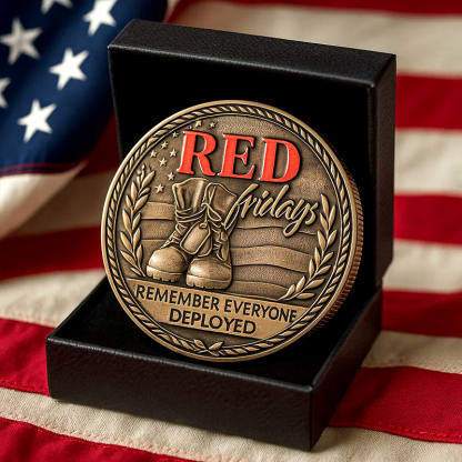 Red Friday Commemorative Coin