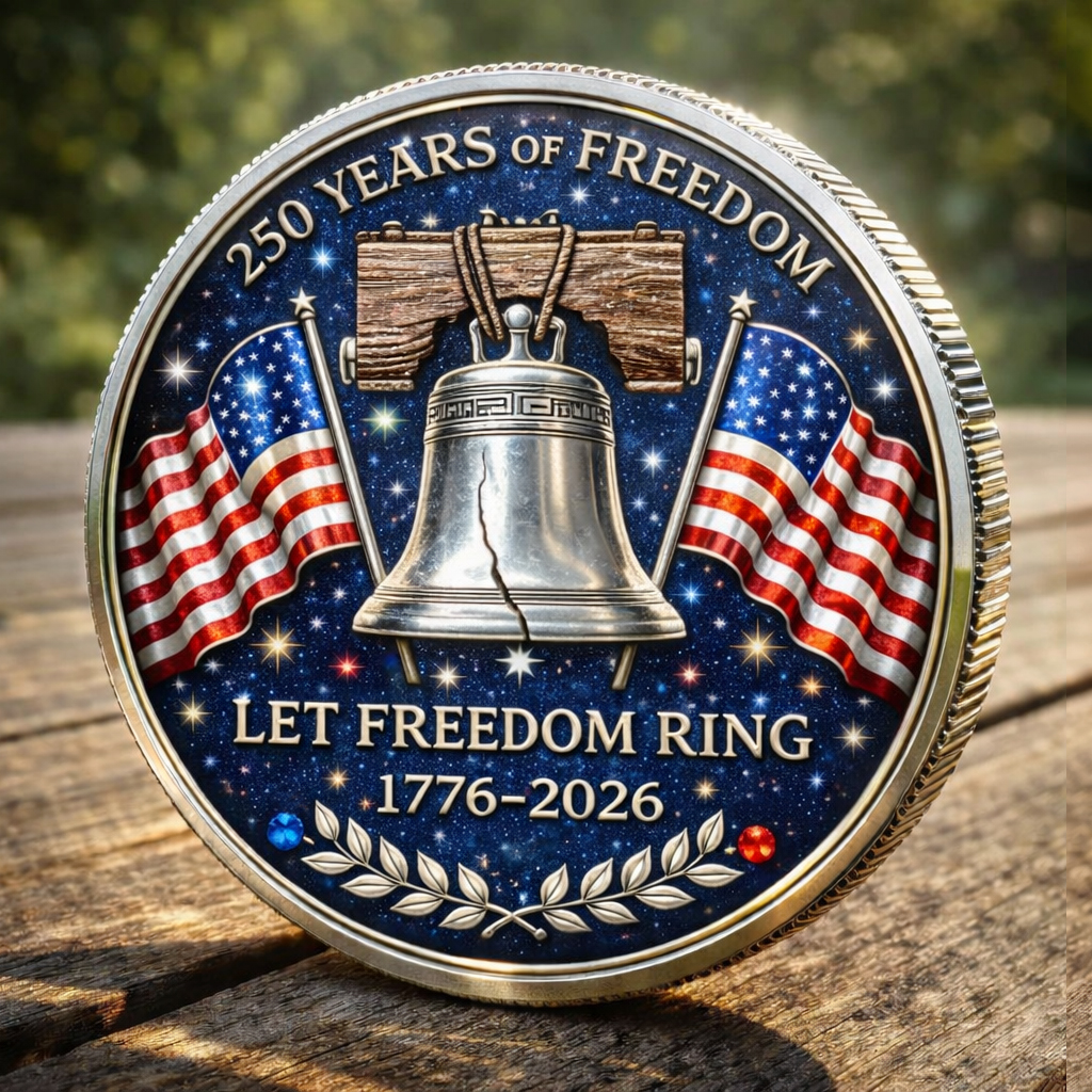 🏆New Year 60% OFF-  United States 250th Anniversary Double-Sided Commemorative Coin