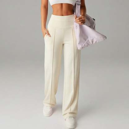 💕Women's Plain Loose Straight Leg Pants