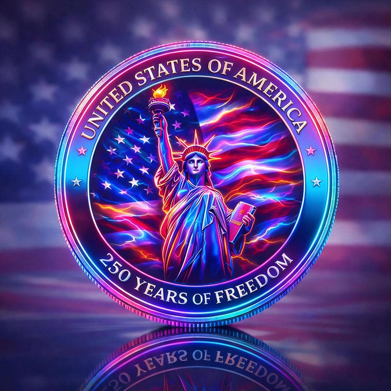 US 250th Anniversary Commemorative Coin