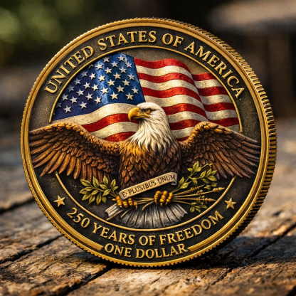 🏆Flash Sale 60% OFF - America 250 Time-Carved Canyon Coin