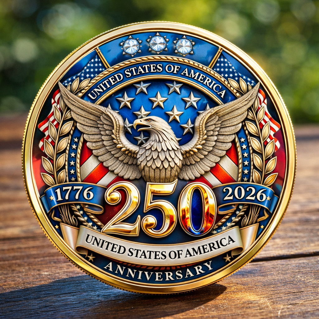 🏆New Year 60% OFF- U.S 250th Anniversary Commemorative Coin